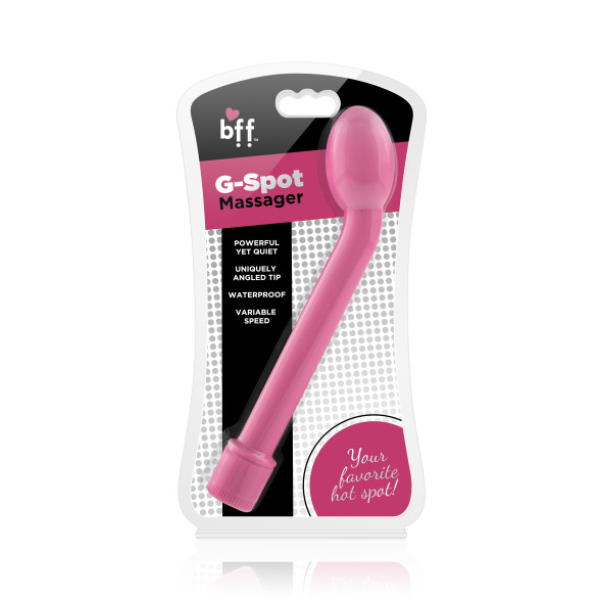 Curved G Spot Massager Pink - One Stop Adult Shop