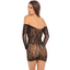 Demure Long Sleeve Mini Dress S/M - One Stop Adult Shop