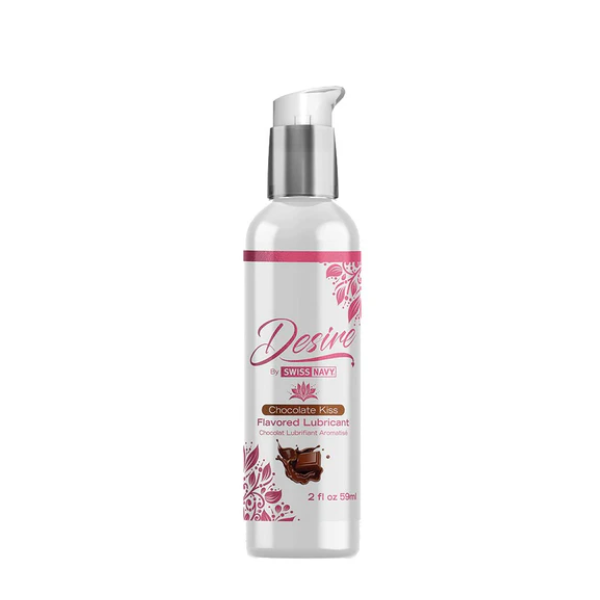 Desire Chocolate Kiss Flavoured Lubricant 2oz/59ml b- One Stop Adult Shop