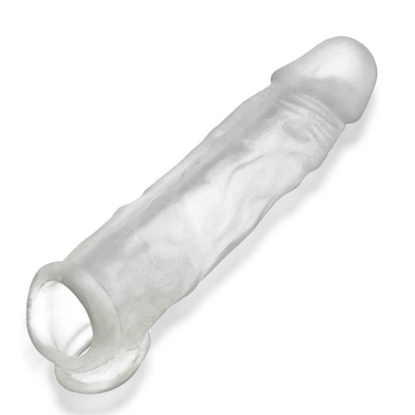 Dicker Ultra-Slim Cocksheath Clear Ice - One Stop Adult Shop