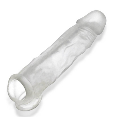 Dicker Ultra-Slim Cocksheath Clear Ice - One Stop Adult Shop