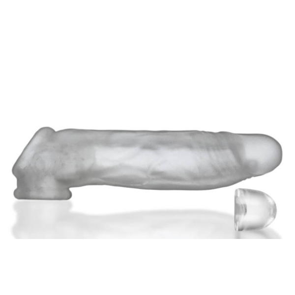 Dicker Ultra-Slim Cocksheath Clear Ice - One Stop Adult Shop