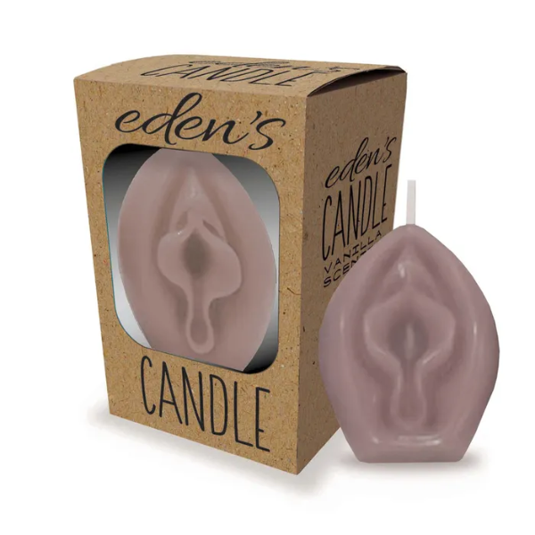 Eden's Candles Vagina Vanilla 12pk - One Stop Adult Shop