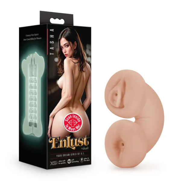 EnLust Tasha Glow in Dark Stroker - One Stop Adult Shop