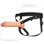 FX Elite 8'' Silicone Hollow Strap-On Flesh - One Stop Adult Shop