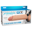 FX Elite 8'' Silicone Hollow Strap-On Flesh - One Stop Adult Shop