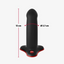 Fun Factory Amor Black Dildo - OSAS