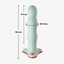 Fun Factory Bouncer Sage Green Dildo