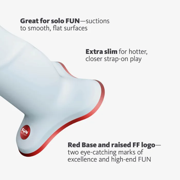 Fun Factory The Boss Stub Dove Blue Dildo