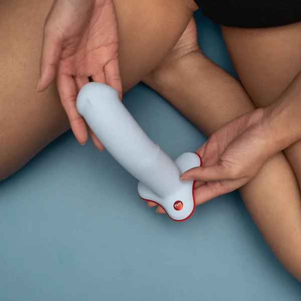 Fun Factory The Boss Stub Dove Blue Dildo