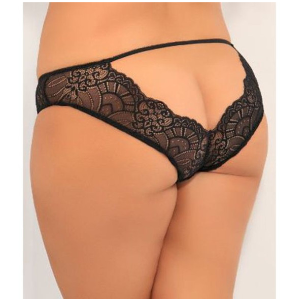 Attention Seeker Open Back Panty 3X/4X - One Stop Adult Shop