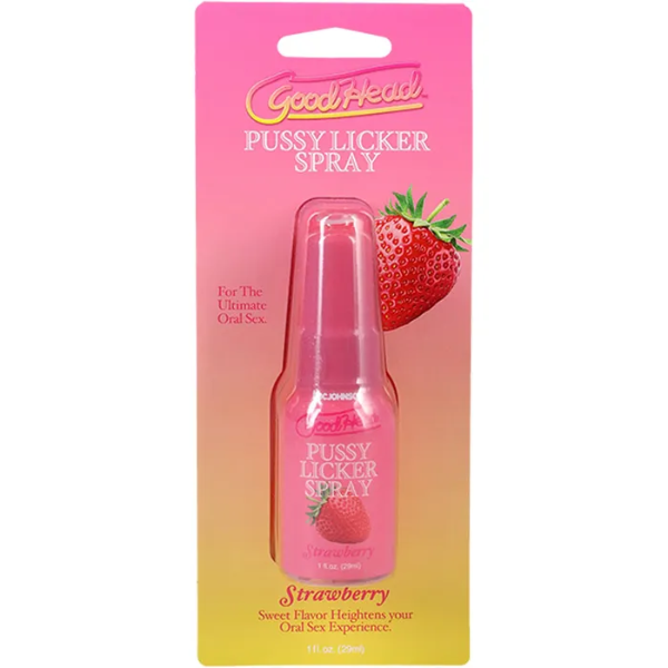 GoodHead Pussy Licker Spray Strawberry 29ml - OSAS