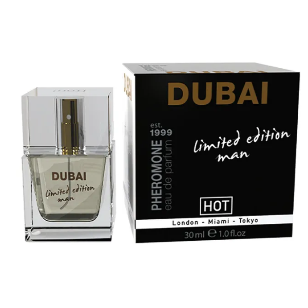 Hot Pheromone Dubai Limited Edition Man 30ml - One Stop Adult Shop