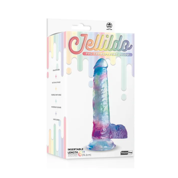 Jellido 15.2cm Dildo Clear - One Stop Adult Shop