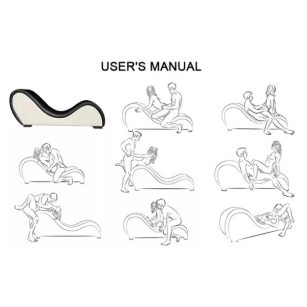 Kama Sutra Mebon Chaise Love Lounge Brown - One Stop Adult Shop