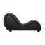 Kama Sutra Mebon Chaise Love Lounge Leather Black - One Stop Adult Shop