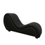 Kama Sutra Mebon Chaise Love Lounge Studded and Quilted Black - One Stop Adult Shop