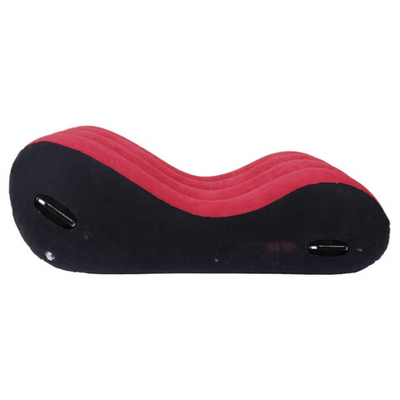 Large 1.5m Inflatable Suede Love Lounge w Handrail