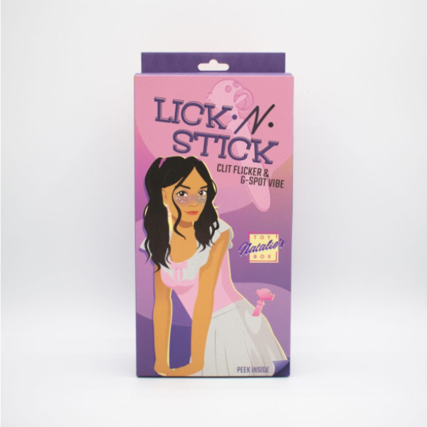 Lick N' Stick Clit Flicker G-Spot Vibrator - One Stop Adult