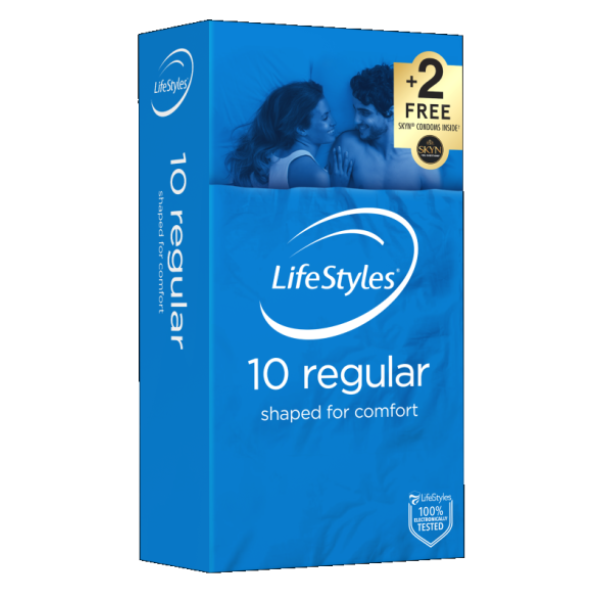 Lifestyles Regular Condoms 10pk - One Stop Adult Shop