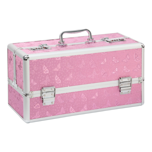 Lockable Large Vibrator Case Pink - One Stop Adult Shop