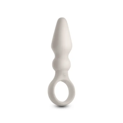 Lust-n-Dreams Bossa White Vibrating Butt Plug