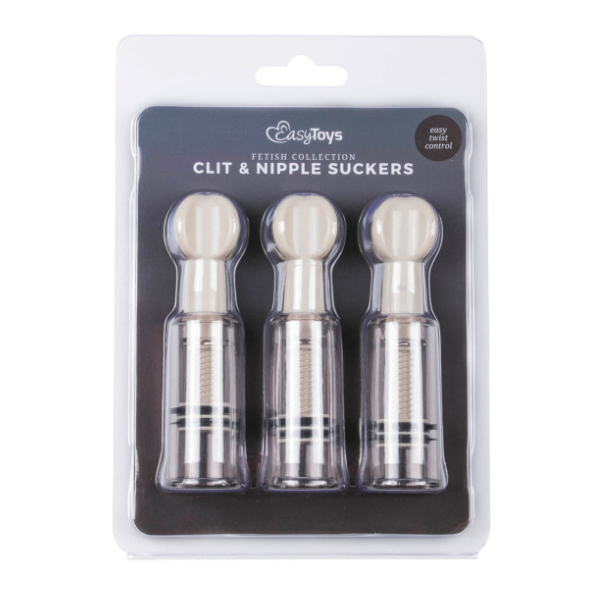 Nipple and Clit Suckers 3pc - One Stop Adult Shop