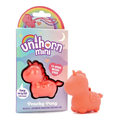 Unihorn Mini Peachy Pony Peach USB Rechargeable Stimulator