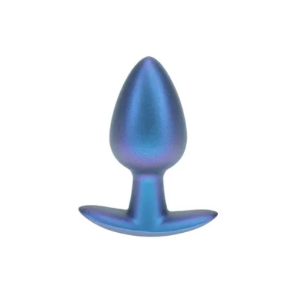 OUCH! Anal Plug Metallic Blue M - One Stop Adult Shop