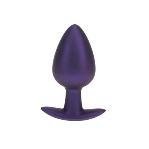 OUCH! Anal Plug Metallic Purple L - One Stop Adult Shop