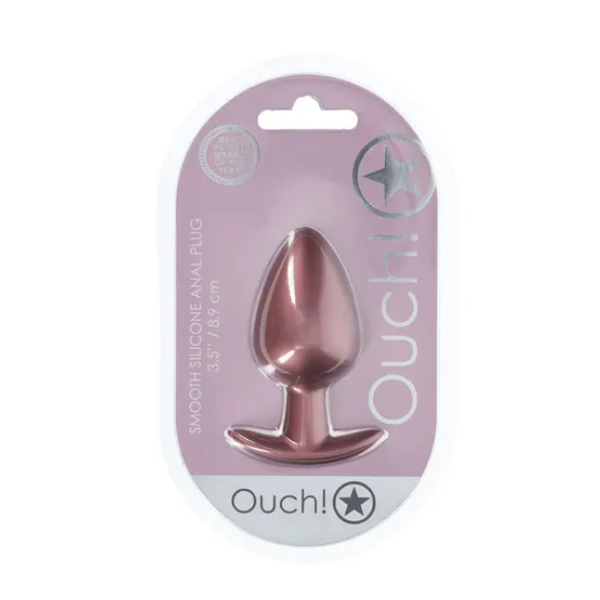 OUCH! Anal Plug Rose Gold L - One Stop Adult Shop