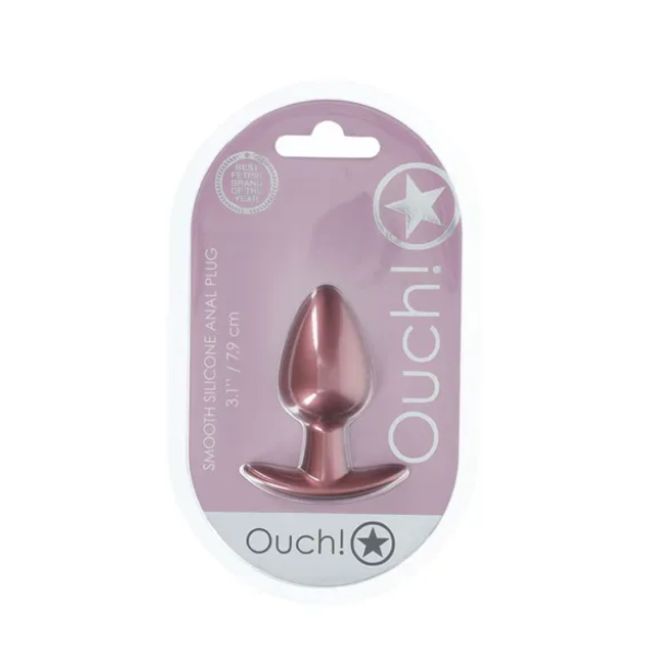 OUCH! Anal Plug Rose Gold M - One Stop Adult Shop