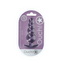 OUCH! Beaded Anal Plug Metallic Purple - One Stop Adult Shop