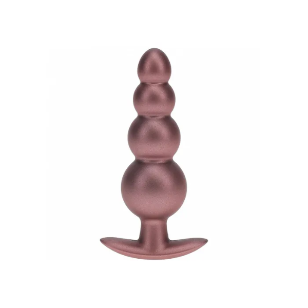 OUCH! Beaded Anal Plug Rose Gold - One Stop Adult Shop