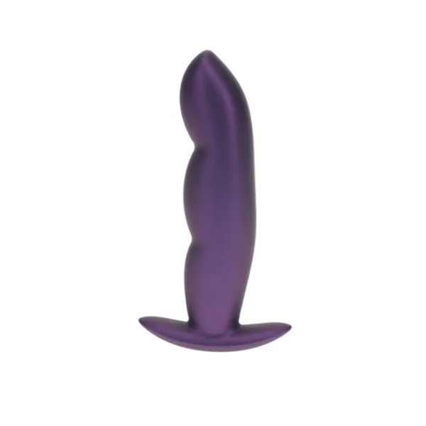 OUCH! Finger Anal Plug Metallic Purple - One Stop Adult Shop