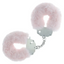 OUCH! Heavy-Duty Fluffy Cuffs Powder Pink - OSAS