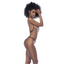 Chain Harness 2pc Set Black Rose Gold L/XL - OSAS