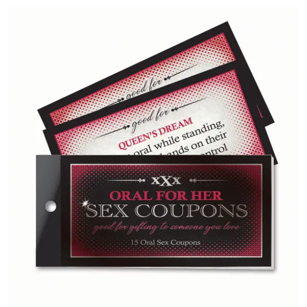 Oral For Her Sex Coupons - One Stop Adult Shop