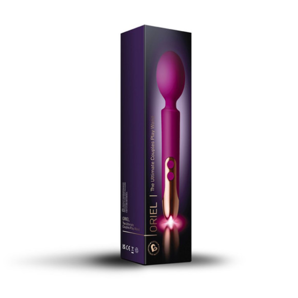 Oriel Rechargeable Wand Fuchsia - One Stop Adult Shop