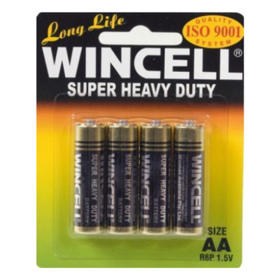 Wincell Super Heavy Duty AA 4Pk