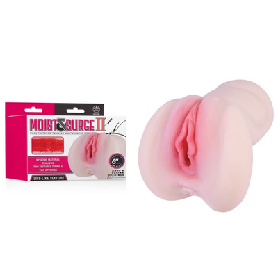 Moist & Surge II Flesh Dual Layer Vagina Stroker - OSAS