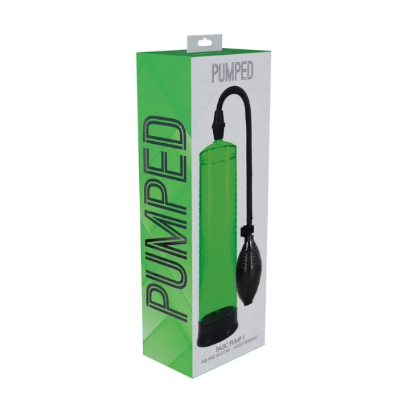 PUMPED Basic Pump 1 Green - One Stop Adult Shop