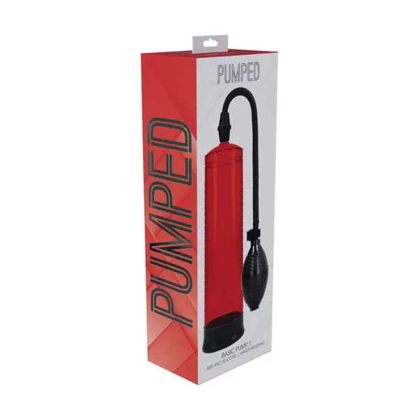 PUMPED Basic Pump 1 Red - One Stop Adult Shop