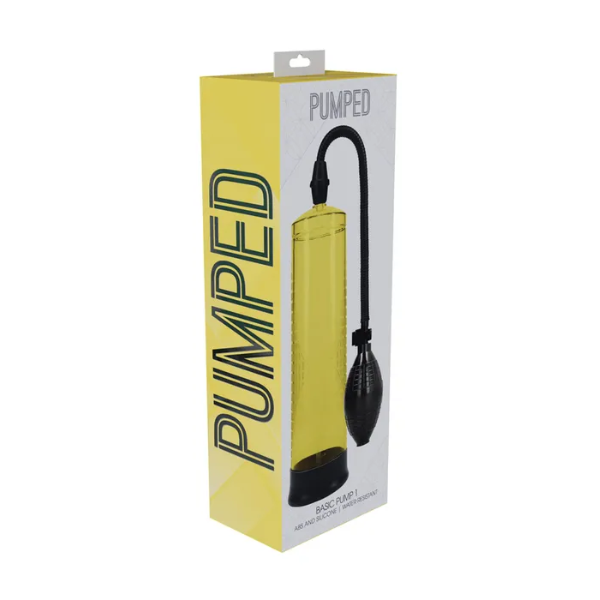 PUMPED Basic Pump 1 Yellow - One Stop Adult Shop