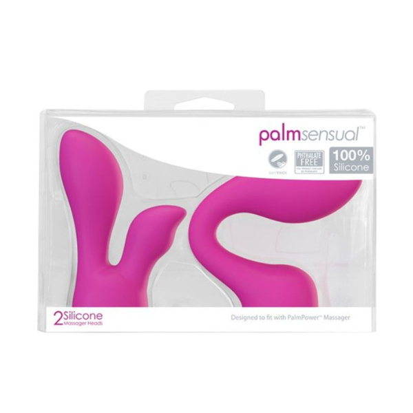 PalmSensual Massager Heads Pink - One Stop Adult Shop