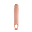 Performance 11.5in Cock Sheath Penis Extender Vanilla - One Stop Adult Shop
