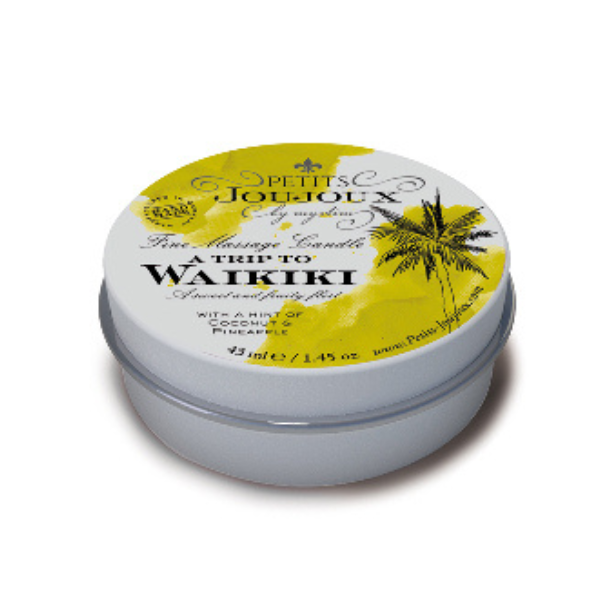 Petits JouJoux Massage Candle Waikiki 43ml - One Stop Adult Shop