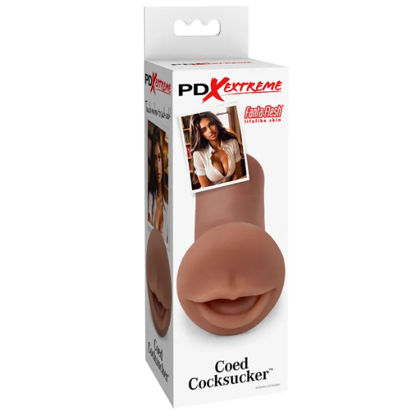 Pipedream Extreme Toyz Coed Cocksucker Brown - One Stop Adult Shop