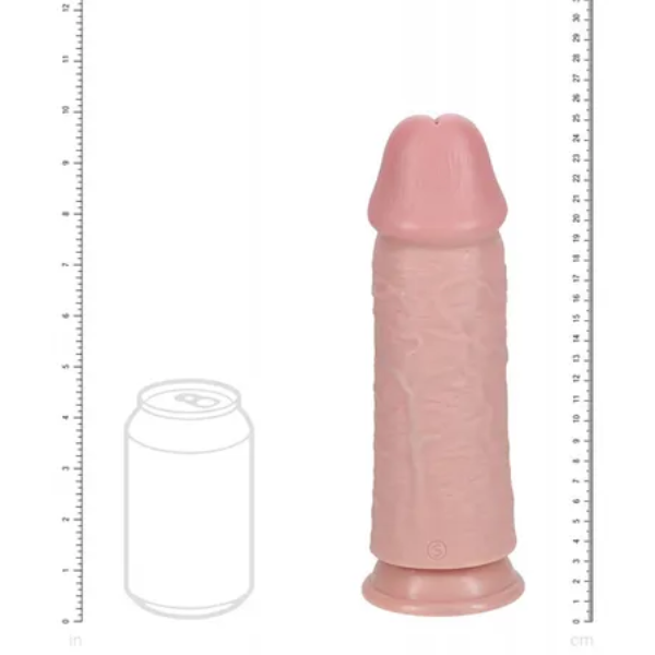 RealRock Extra Thick Dildo Flesh 10in