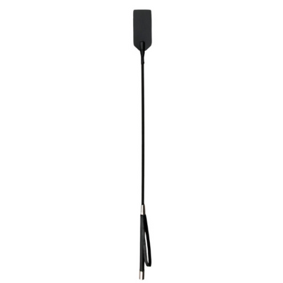 Rectangle Crop Whip Black - One Stop Adult Shop